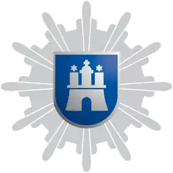 Aktueller Polizeistern der Polizei Hamburg