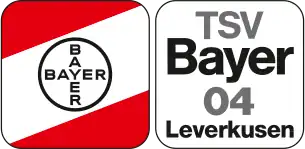Bis heute das Wappen des Gesamtvereins TSV Bayer 04