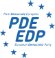 Logo der Europäischen Demokratischen Partei
