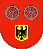 Wappenähnliches Logo des gemeindefreien Bezirks