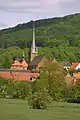 Ansicht mit Kirche