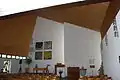 Innenansicht der reformierten Kirche