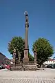 Skulptur: mariánský morový sloup