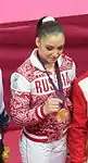 Alija Mustafina (RUS) gewinnt Bronze