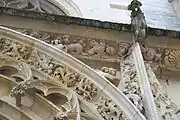 Archivolten am Westportal