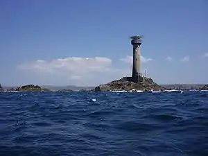 Der  Leuchtturm mit Blick Richtung Land’s End