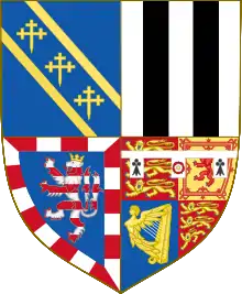 Wappenschild des 3. Earl Mountbatten of Burma