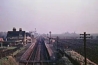 Lord´s Bridge Bahnstation 1967