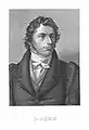 Lorenz Oken, Stahlstich von Friedrich Rosmäsler nach Franz Krüger