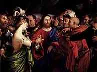 Christus und die Ehebrecherin, Louvre, Paris, um 1526 (?)
