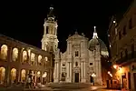 Basilika illuminiert