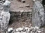 Seitenwand der Kammer