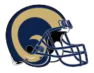 Helm der Los Angeles Rams