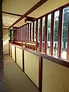 Flur im Obergeschoss, Blick von Süden