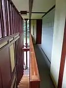 Flur im Obergeschoss, Blick von Norden