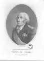 der Vater Louis V. Joseph de Bourbon, prince de Condé