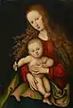 Lucas Cranach der Ältere, Madonna mit Kind, 1529
