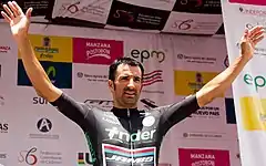 Lucas Haedo als Etappensiegerbei der Vuelta a Colombia 2016