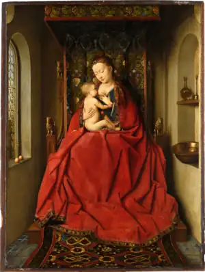 Lucca-Madonna von Jan van Eyck, ca. 1437