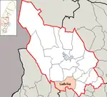 Lage der Gemeinde Ludvika