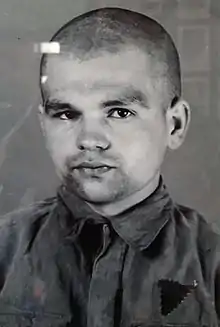 Ludwig Vesely 38169 - Ur./born 05.07.1919 deportowany/deported 06.06.1942, zginal/died 30.12.1944