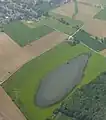 Luftbild des Pleckenbrinksees