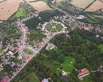 Luftbild von Putbus (2009)