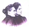 Luise von Schwerin (1849–1906) und Tochter Gudrun Baronin von Uexküll  (1878–1969)