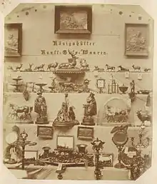 „Königshütter Kunst-Glas-Waaren“ auf der 6. Gewerbeausstellung in Hannover