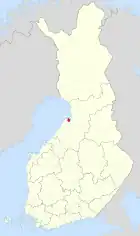 Lage von Lumijoki in Finnland
