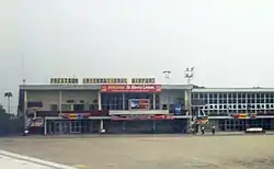 Flughafen Lungi vor dem Umbau 2012