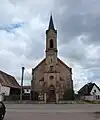 Evangelische Christuskirche in Niederlustadt