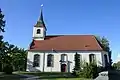 Lutherische Kirche in Baltezers (Gemeinde Ādaži), erbaut 1772