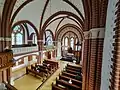 Inneres der evangelischen Kirche