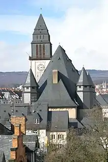Die Lutherkirche ist nach der Markt-, Berg- und Ringkirche die vierte evangelische Kirche der Stadt