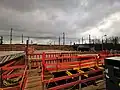 Die neuen Tunnelröhren wurde aus armiertem Beton vorproduziert...