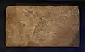 Basis mit der Darstellung der Neun Bogen aus Karnak