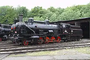 434.2218 im Eisenbahnmuseum Lužná u Rakovníka