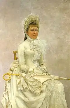 Porträt von Lydia Welti-Escher