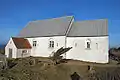 Die Mårup Kirke vor ihrem Abriss