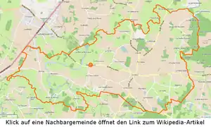 Ménetreuil mit seinen Nachbarorten