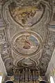 Deckenfresken in der Kirche St. Johannes der Täufer, Mönchberg, 1750