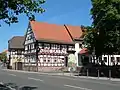 Historischer Gasthof „Goldener Apfel“ von 1751, Langgasse