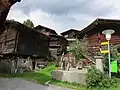 Speicher von 1381 (Mitte), Heidenhaus Clausen von 1389 (hinten links)