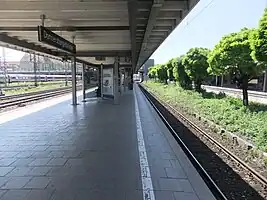 Bahnsteige vor dem Umbau