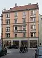 ORAG-Haus am Oberanger 9, Neubarockhaus, 1896–1897 von Johann Grassel, Adam Grassel und Max Kraus.