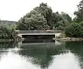 Mündung der Alten Aare in den Nidau-Büren-Kanal