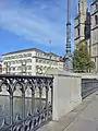 Das gusseiserne Geländer