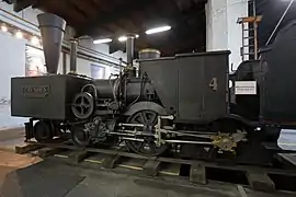 Dampflok „Gmunden“, Bj. 1854