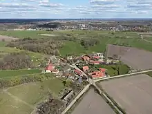 Mützen im April 2021 von Westen